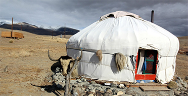 Altai, the yurt camp
