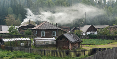 Sayan Ring, Ethno-tour. Village of Old Believers. Russia, Siberia